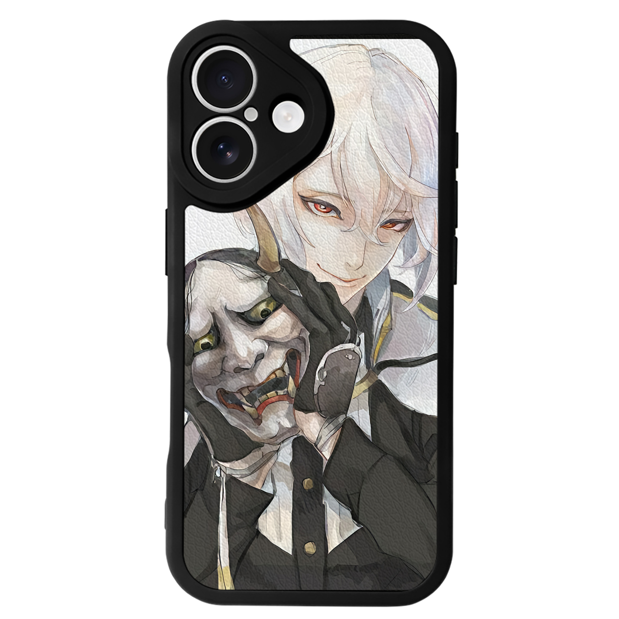 （画像用） 刀剣乱舞 Touken Ranbu 【iPhone 16シリーズ対応】シリコンスマホケース（レザー調） 材質：シリコン